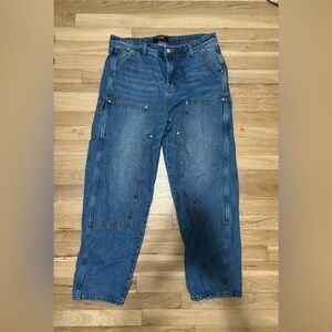 Blue Wash Monkey Ride Carpenter Jeans